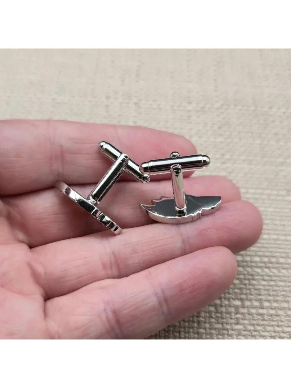 Baltimore Ravens Cufflinks and Tie Clip Set, NFL Men’s Formal Gift A8130